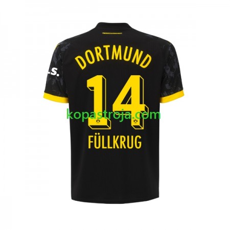 Billiga Fotbollströjor Borussia Dortmund Niclas Fullkrug 14 Borta tröja 2023/24 Kortärmad